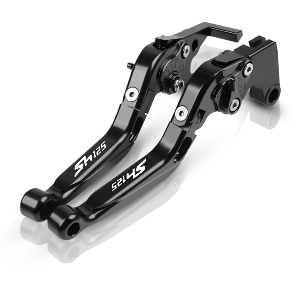 Leva Frizione Del Freno CNC Regolabile Pieghevole Per SH125 SH150i SH125i 2014-2018 Nero