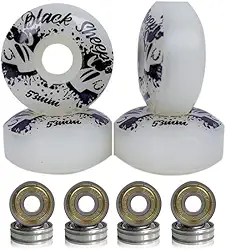 Roda Skate Black Sheep 53mm Dureza 95A com Rolamentos ABEC-5