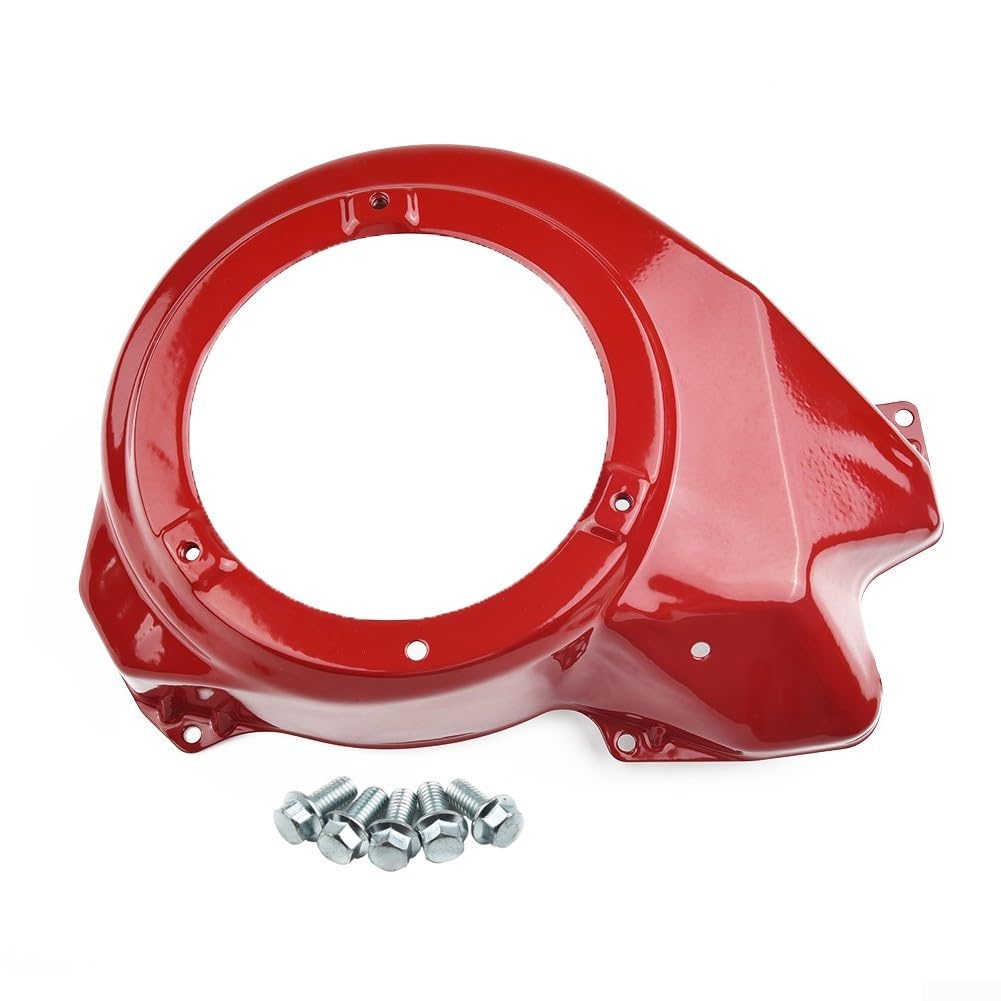 Couvercle de ventilateur pour moteur Honda Gx240 boîtier rouge en plastique avec 5 boulons