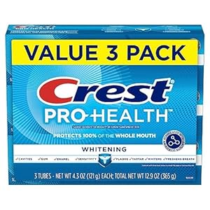 Crest Pro-Health Whitening Toothpaste (4.3oz) Triple Pack