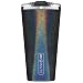 Brümate Imperial Pint 20oz Shatterproof Double Wall Vacuum Insulated Stainless Steel Travel & Camping Mug for Beer, Cocktails, Coffee & Tea with Splash-Proof Lid for Men & Women (Glitter Charcoal)