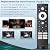 ?Pack of 2? for Hisense TV Remote Replacement, Compatible with Hisense Google UHD ULED QLED 4K Smart TVs