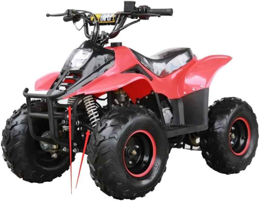 250mm 10" 400lbs Rear Shock Absorber for Pit Dirt Bike ATV UTV Moped Quad Go Kart Buggy Drift Trike Tricycle 4 Wheeler Tricycle Kazuma TaoTao Roketa JCL Lance Baja Coolster Thumpstar Atomik DHZ
