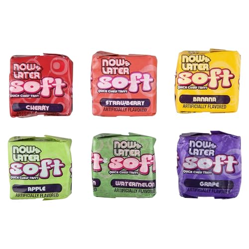 Now and Later Giant Soft Chewy Taffy Candy (31.8 Ounces) - image 2
