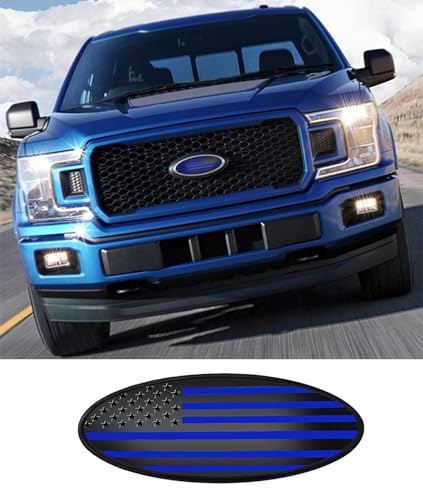 Emblema para Ford F250 F350 azul de 12 pulgadas trasero y delantero