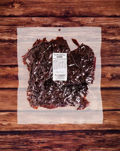 Mahogany Smoked Meats: Western Turkey Jerky - 16Oz #TOP4