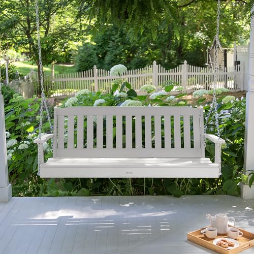 Highwood AD-PORL1-WHE Lehigh Porch Swing, 5 Feet, White by highwood - Image 5