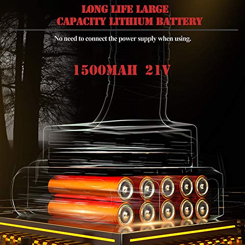 image for Uiong Mini Chainsaw, Cordless Rechargeable 4-Inch Power Chain Saw One-