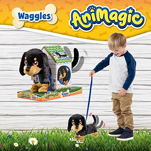 Perrito Salchicha Goliath Waggles con luces y sonidos interactivos 5