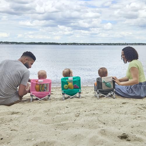 image for Bright Starts Pop 'N Sit Portable Booster, Indoor/Outdoor Use, Floor S