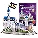 CubicFun 3D Puzzle LED Neuschwanstein Burgen Deutschland Architekturmodellbausatz Geschenke für Erwachsene und Kinder, 128 Stück