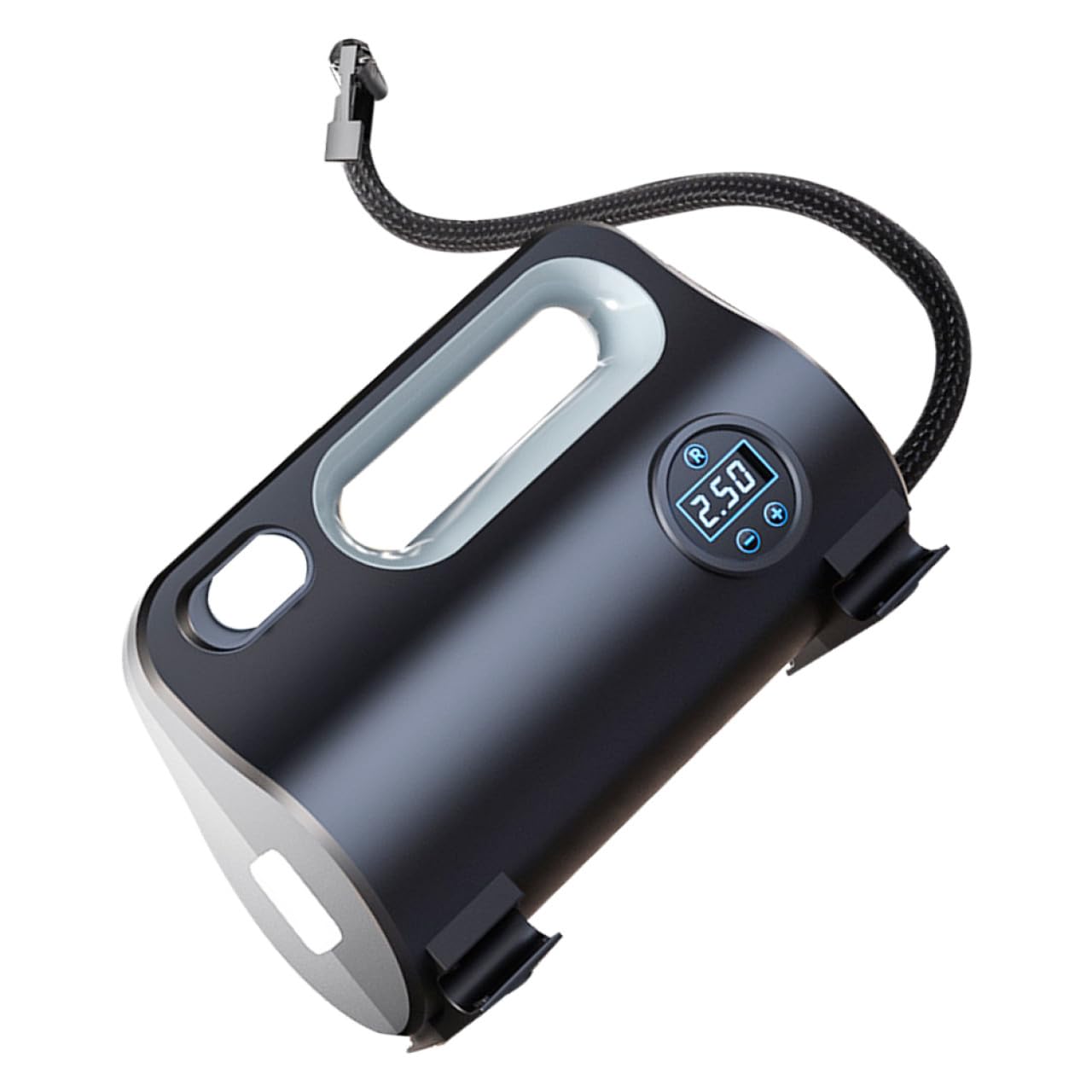 Inflador de Neumáticos Portátil para Coche Compresor de Aire Rápido y Alta Eficiencia, Capacidad 22l/, Potencia 120w, Material Abs y Pantalla Digital para Uso en Ruedas y Objetos