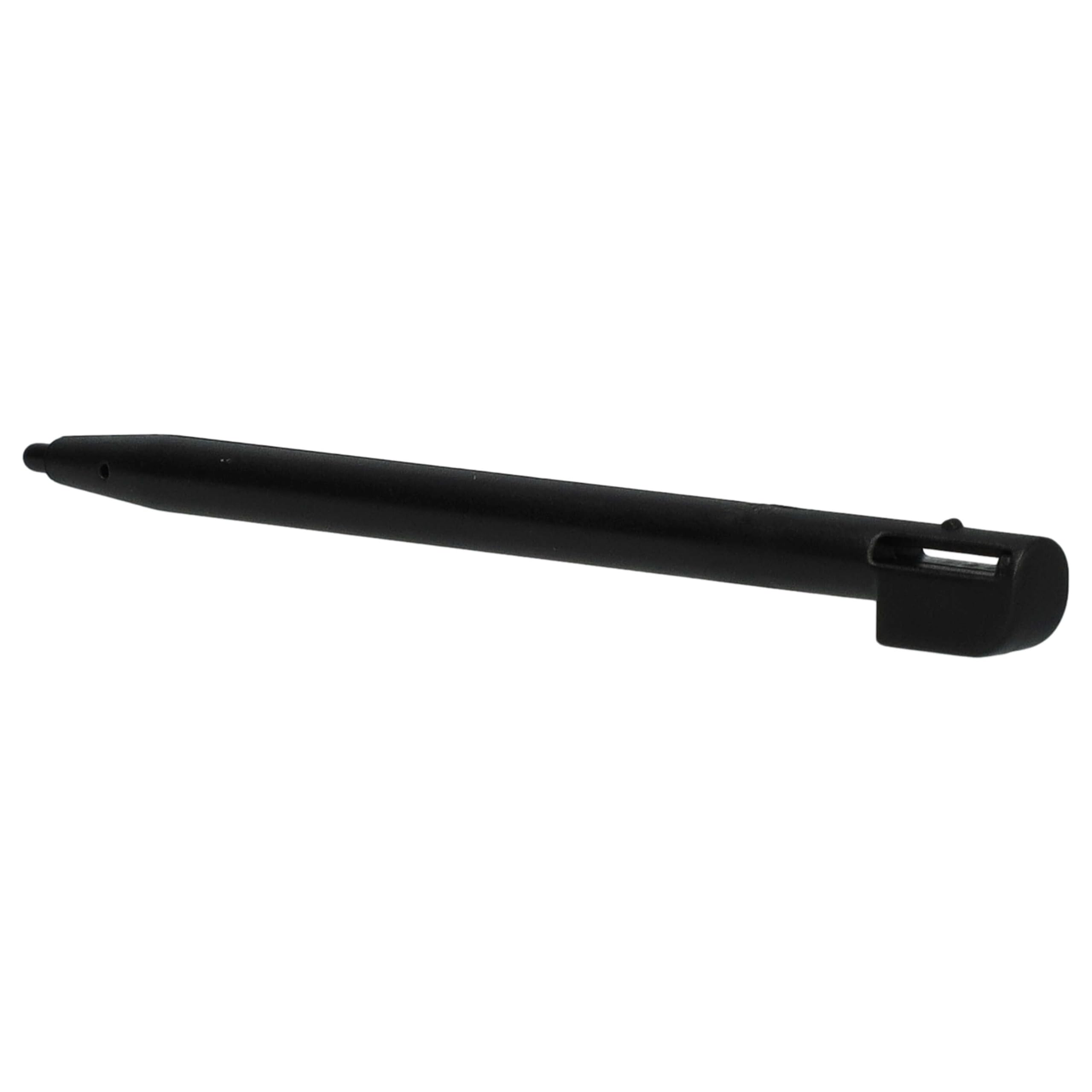 vhbw 10 x rysik kompatybilny z konsolą do gier Nintendo DSi, DSi XL, 2DS, DS Lite - 8,8 cm długości, czarny