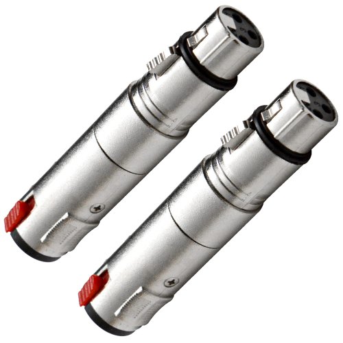Adaptateur XLR femelle vers TRS 6,35 mm pour brancher vos micros sur table de mixage