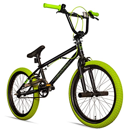 Bergsteiger Halifax 20 Zoll BMX, Fatbike, 360° Rotor-System, Freestyle, 2...