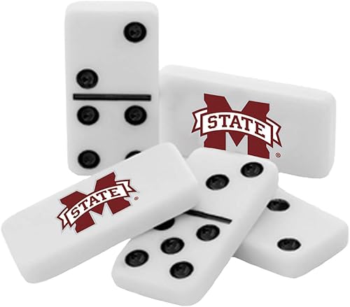 Vista 72 de MasterPieces Dominó Double Six Edición Coleccionista de la NCAA Color del