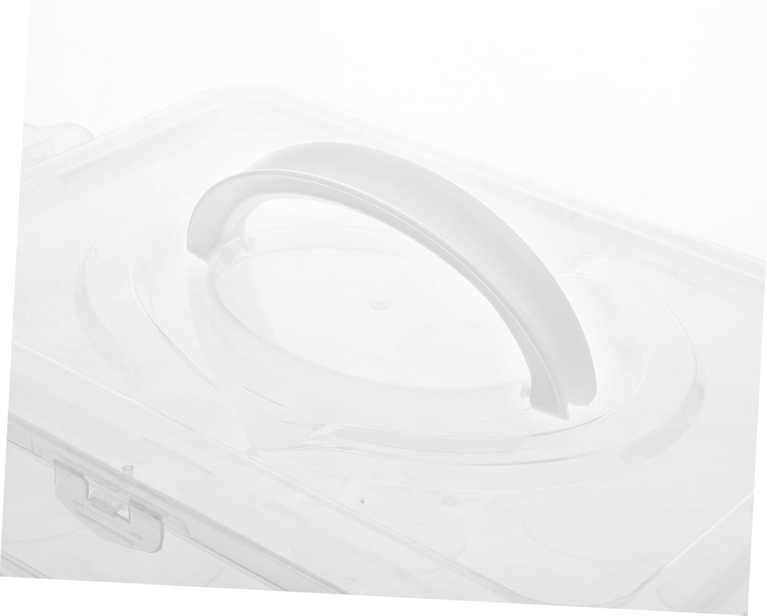 Portable Holder with Lid Stackable Container Space-saving Refrigerator Organizer for for Parties and Holidays