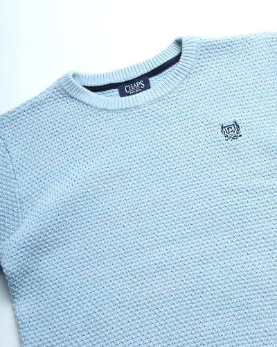 Chaps Boys' Sweater - Classic Fit Crewneck Pullover Sweater for Boys (S-XL)3