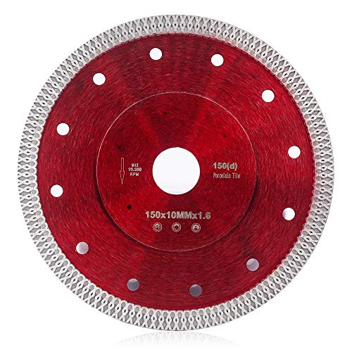 Casaverde 6 inch Porcelain Cutting Blade Diamond Cutting Bla...