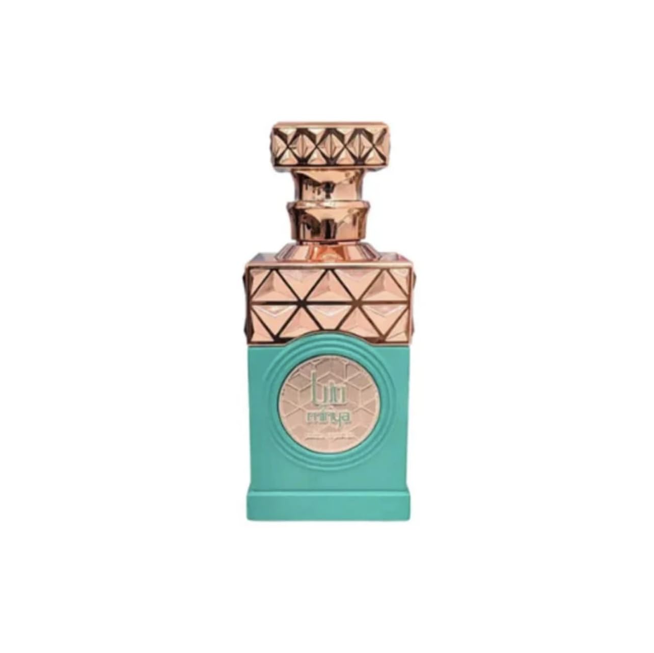 Perfume Minya Original 100ML, Perfume Árabe de Larga Duración, Eau Da Parfum, Incluye Atomizador 5ML, Fragancia Dulce y Floral con Notas de Vainilla, Caramelo Salado y Sándalo (Minya)