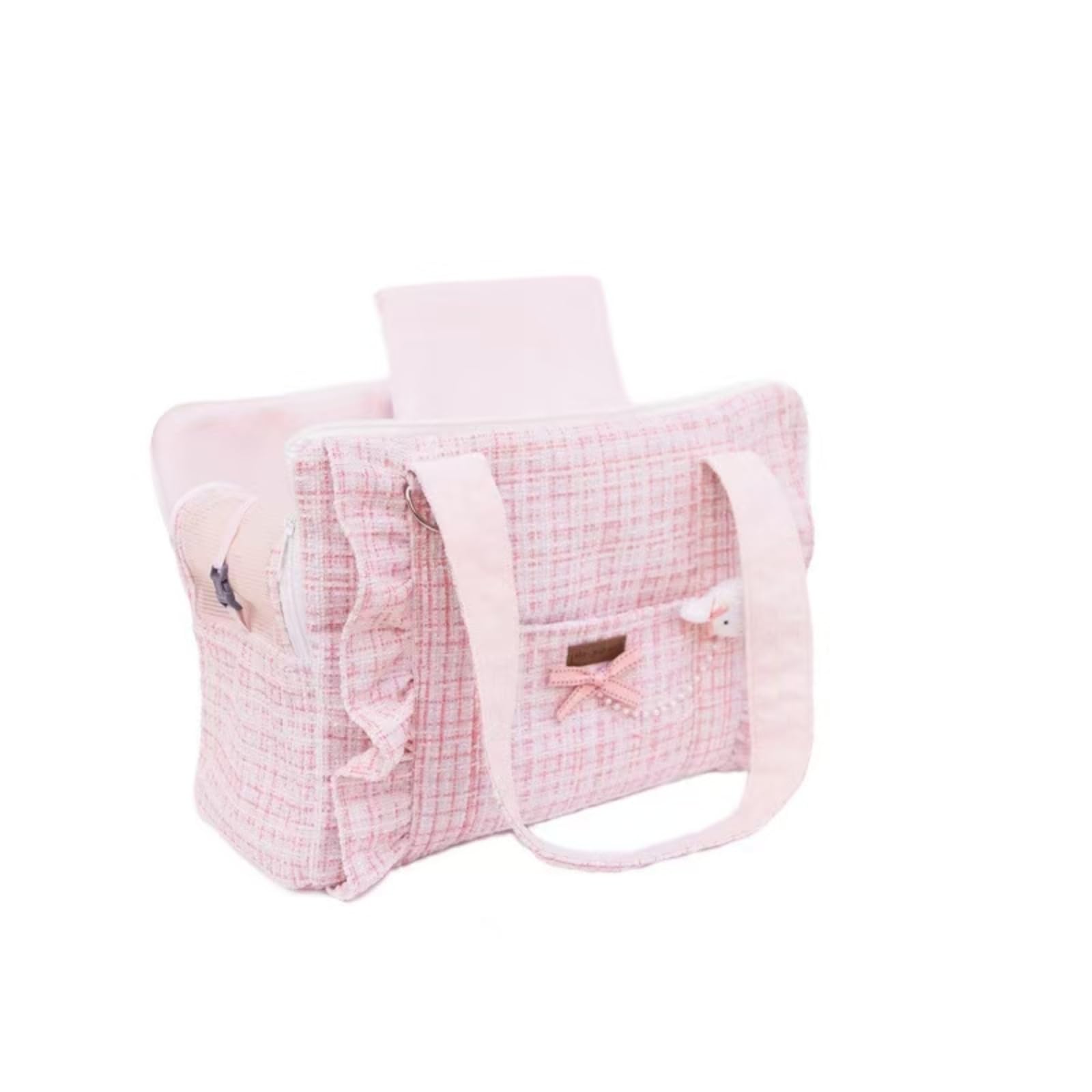 Hundetasche Welpen-Reisetasche Für Haustiere Im Freien Aktivitäten Freien, Weiche, Verstellbare Schultergurte, Handtasche, Katzen-Tragetasche-rosa