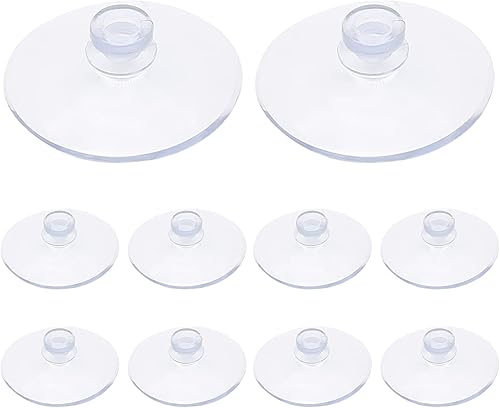 Litoexpe 30 ventosas transparentes sin ganchos sin agujeros, pequeñas almohadillas profesionales para decoración y organización del hogar, 1.2
