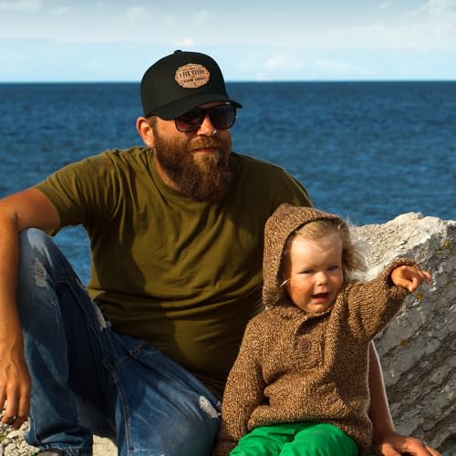 Image of KATLADIZ Fathers Day Hat from Daughter, Son - Fathers Day Birthday Gifts for Dad, Grandpa - Funny Hats for Men - Trucker Hat