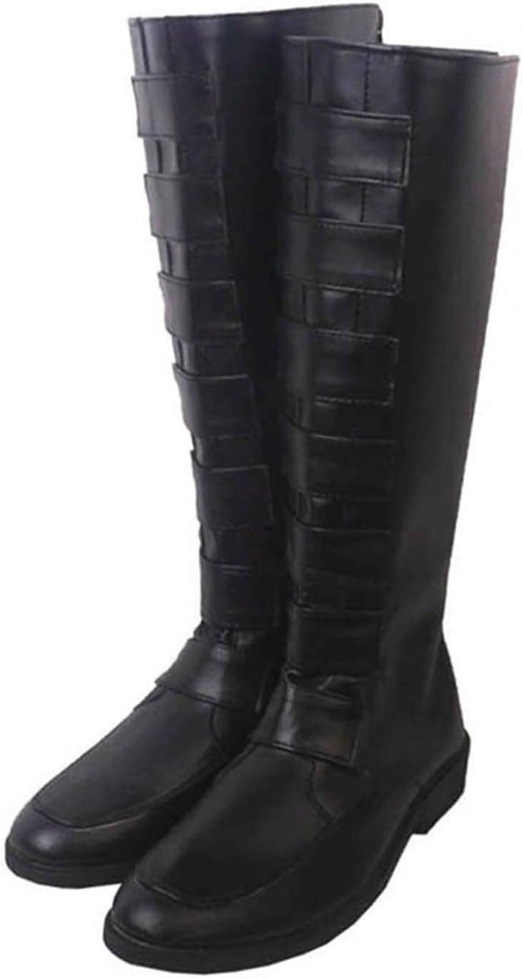 KOGOROUCOS Cosplay Shoes Boots for Qui Gon Jinn Customizable Large Size Costume Footwear M10129039