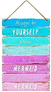 Mermaid Ombre Wall Sign