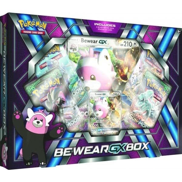 Pokémon TCG: BEWEAR GX BOX RARE - Pokémon Trading Card Game