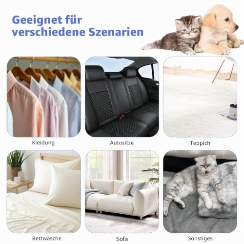 CVASNF 4 Stück Trimmstein für Hunde, Bimsstein Hund Trimmen Haustier Bimsstein Fußpflege Pumice Stone Haarentfernung Tierhaare Hornhautentferner Werkzeug für Couch Möbel Bettwäsc