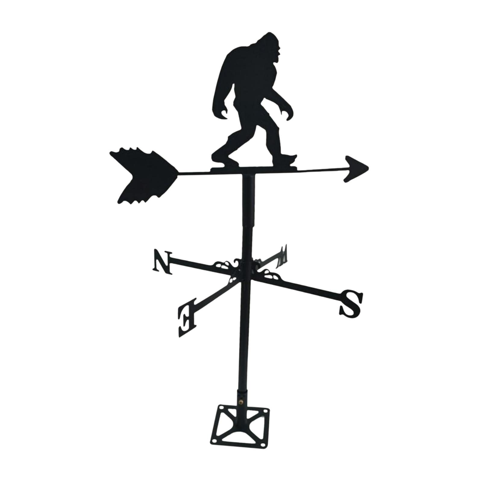 Metal Weathervane Weather Vane Outdoor Farm Barn Scene 20inch Tall Sasquatch