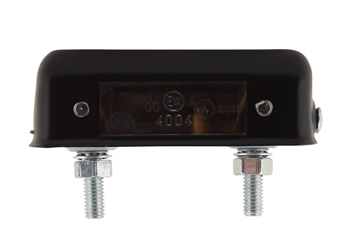HELLA Luce Targa - Alogeno - 12V / 24V - Montaggio, Esterno - 8