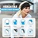 kilofly 6/8 pc Neck Gaiter Headband Bandana Seamless Headwear Head Wrap Set