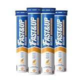 Fast&Up Reload – Mango Flavour – 80 Effervescent Tablets – Instant Electrolytes for Hydration & Energy - Added Vitamin C & B12 for Performance, Wellbeing, Travel & Recovery – Vegan