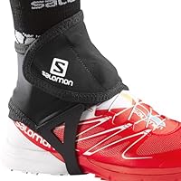 Salomon Trail Gaiters Low Unisex Hiking Trail Running, Gaiters, Ease of Use, Durability, and Protection