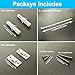 8 Pack Furniture Anchors, Anti-Tip Furniture Wall Anchor Straps for Baby Proofing, Adjustable Safety Furniture Wall Anchor Earthquake Straps for Baby, Kids, Dogs, Cabinet, Bed, Shelf