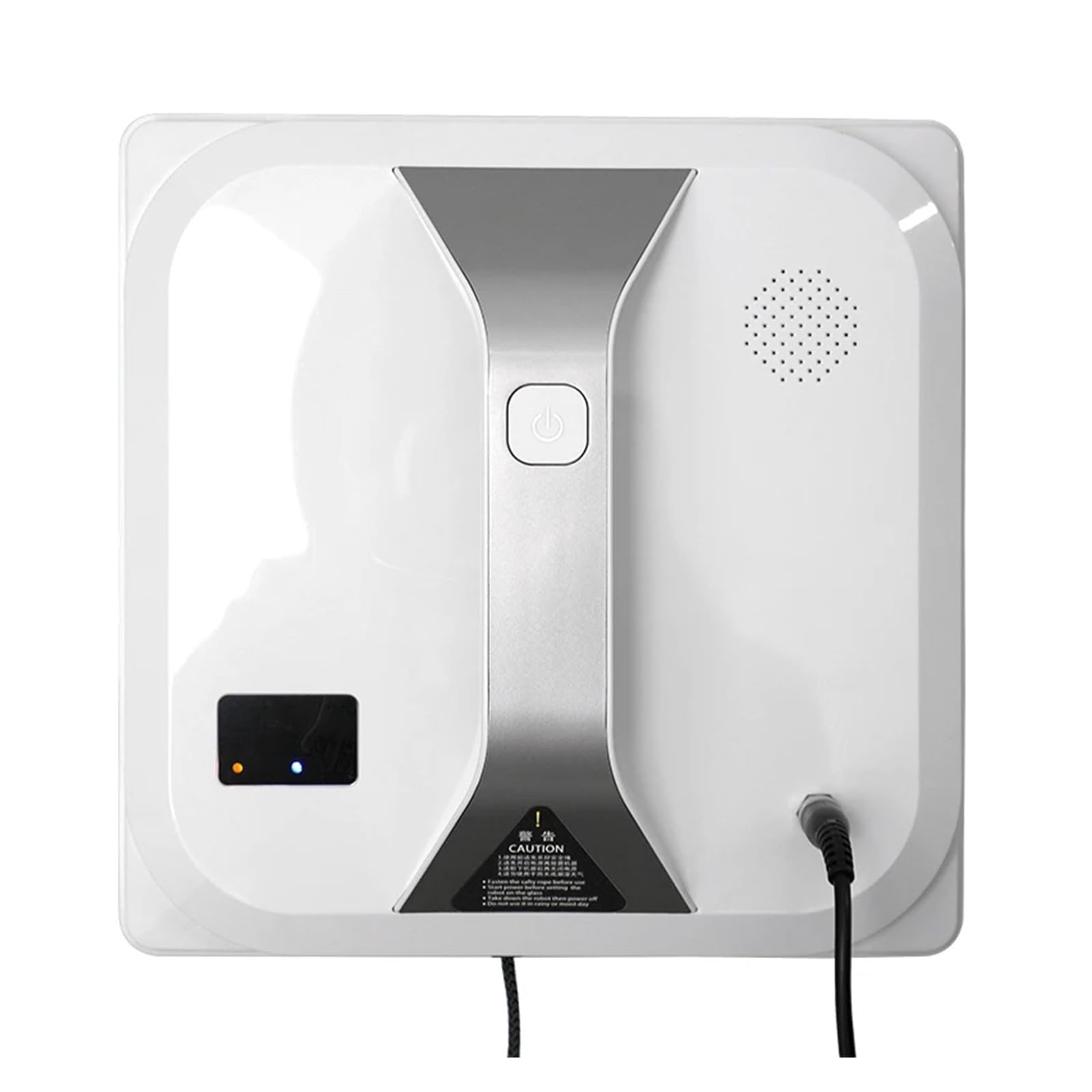 Hghadpltm One Color Smart Automatic Window Cleaning Robot With Remote Control, 2800Pa Suction Power Cleaner For Streak-Free Glass For Smooth Surfaces