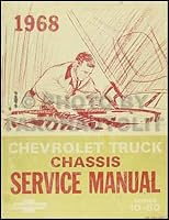 1968 Chevrolet 10-60 Series Pickup & Truck Repair Shop Manual Original B00435JYG4 Book Cover