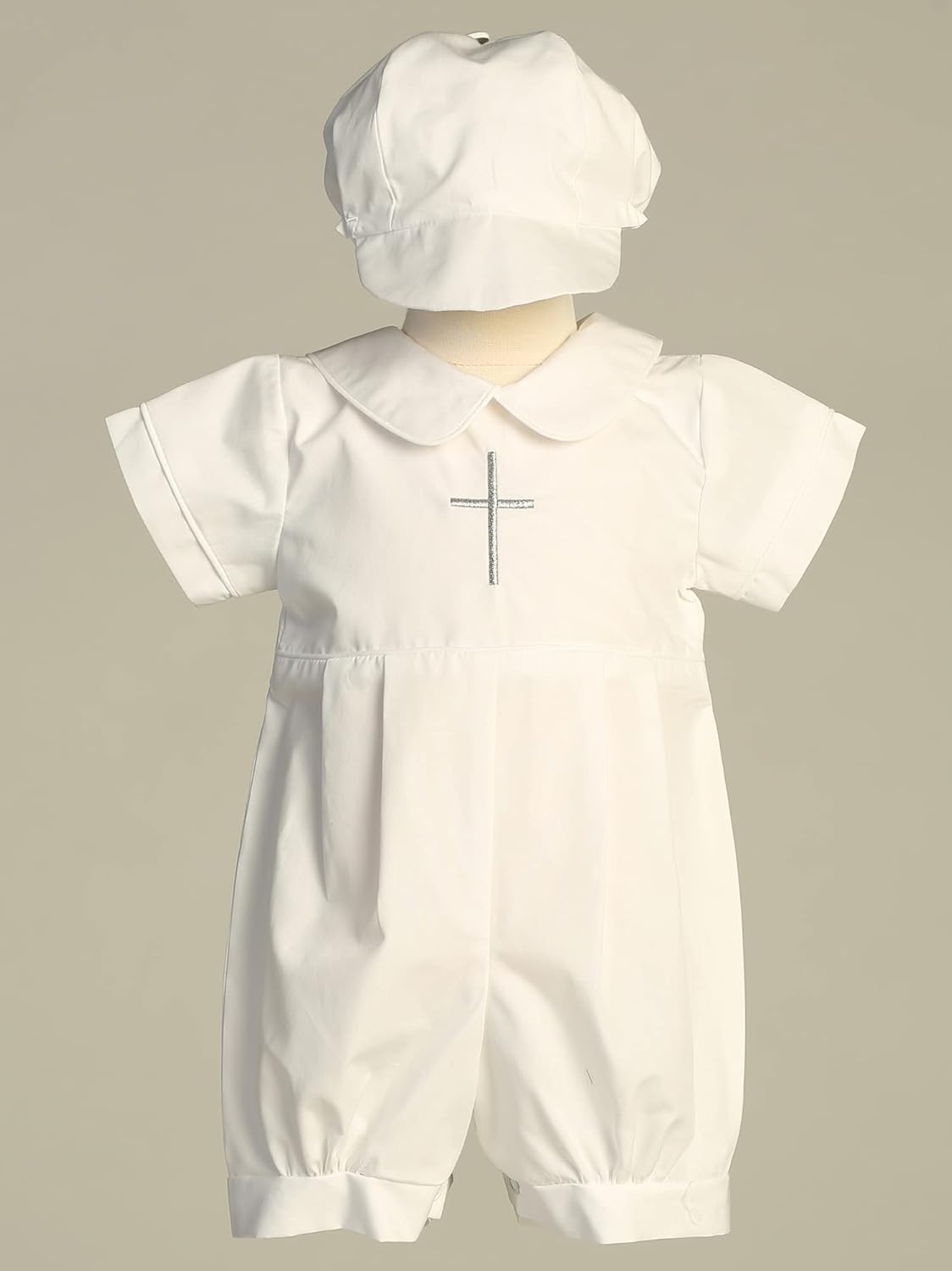 Pink Princess Made in USA - Blessing Baby Baptism Outfit Boy Romper - Baptismal Baby Boys' Christening Clothing
