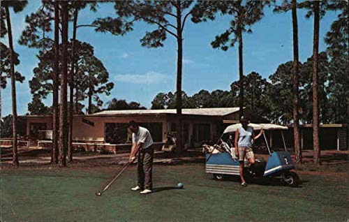 Golf Course Port Charlotte FL Vintage Postcard