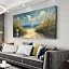 White Sandy Beach by Seaside Wall Art (S041)