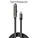 Side Phone Charger, Chargestand 2-In-1 Cable, 240w Super Fast Charging Invisible Holder Charger Cable With Stand, C To C / 4.9fts (1.5ms), U To C / 4.9ft (1.5m), C To Linghting / 4.9ft (1.5m) (U To C)