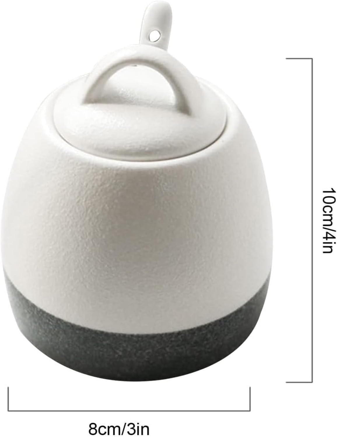 Sugar bowl,Sugar bowl,Japanese Sugar Bowl with Lid, Ceramic Sugar Pot, Coffee Accessories, Sugar Pourer, Kitchen Storage(Blue and White B)