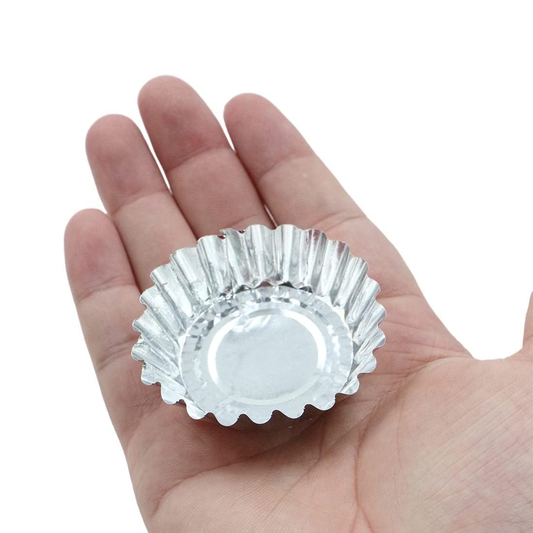 Stampini Per Crostate E Muffin | 30 Pezzi In Alluminio Antiaderente | Ideale Per Dolci E Torte