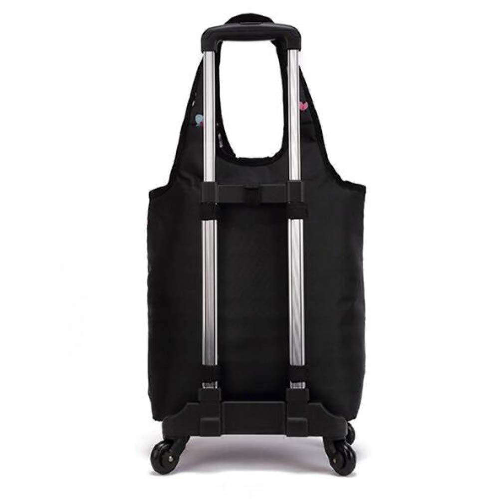 I carrelli della Spesa Possono Salire Le Scale Carrello della Spesa Carrello a Mano Pieghevole Carrello della Spesa Rimorchio per la casa Carrelli di utilità Portatili (A)