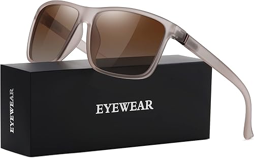 Miniatura 9 de KWHZXGYY Sunglasses Men Polarized Sunglasses for Mens and Womens,Black Retro Sun Glasses Driving Fishing UV400 Protection