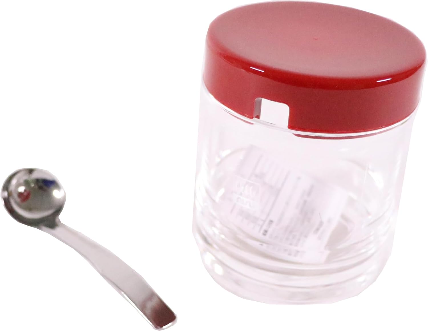 リス Squirrel Sugar Container with Spoon, Red, 11.2 fl oz (330 ml), Noble Sugar Pot, Made in Japan