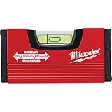 Milwaukee 4932459100 - Livella a bolla mini, 10 cm, colore: Rosso