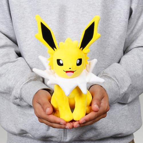 Image of Pokemon Jolteon Plush - 8-Inch Soft Plush with Authentic Details